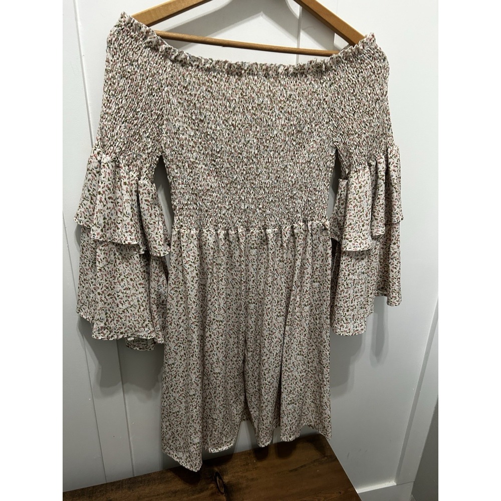 Shein Women's Size 1X Floral Ditzy Dress Multicolor Summer Easter Lightweight - Picture 11 of 11